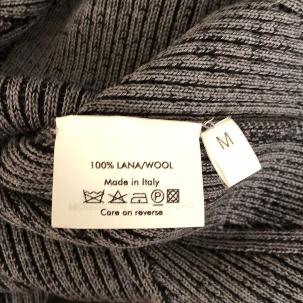 YSL Grey Ribbed Sweater by TOM FORD M Vintage - Picture 5 of 5